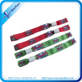 Festival Custom RFID Fabric Polyester Wristband for Event